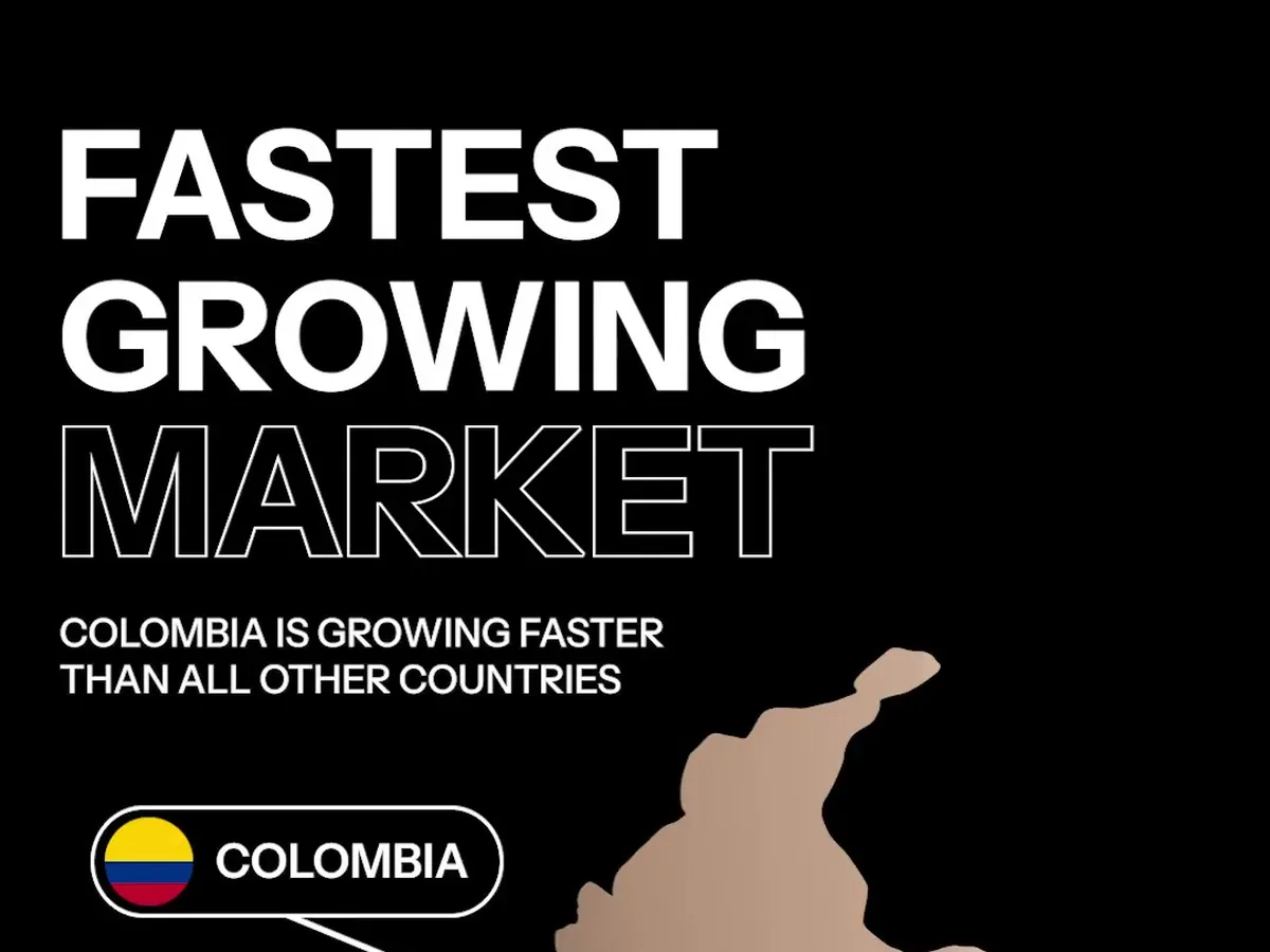 KAST first year: Colombia, the fastest-growing market