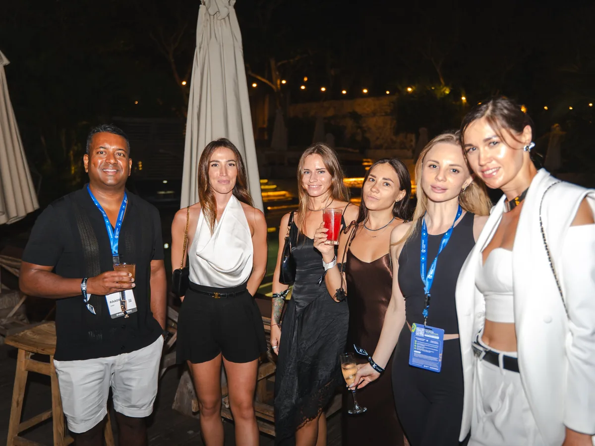 Guests at KAST's evening event in Bali, August 2026