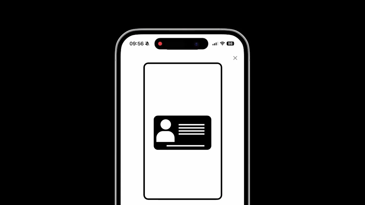 KAST KYC video: the ID photo step