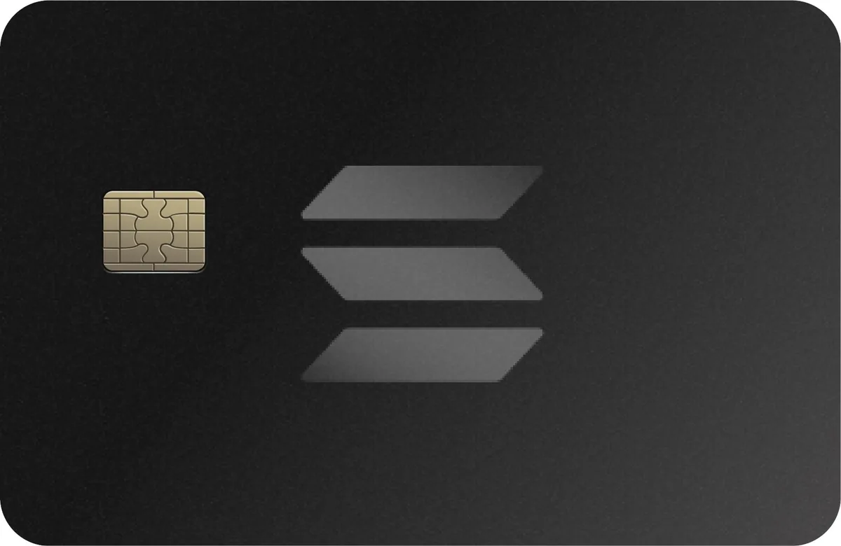 Black KAST Solana card