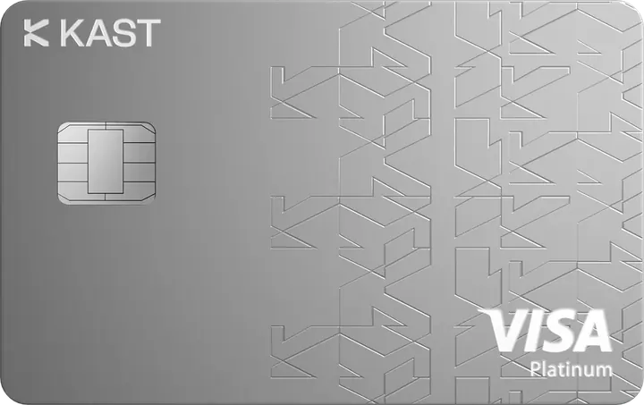 KAST Standard card (Visa Platinum)