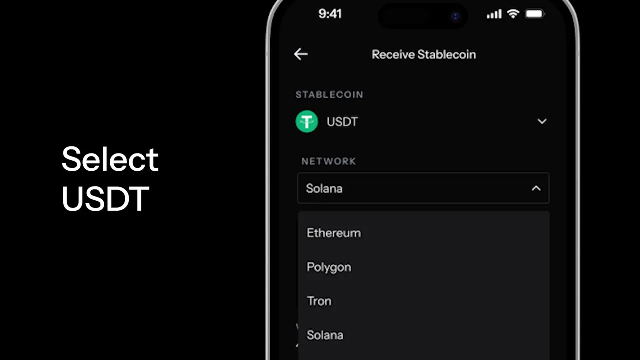 KAST video: receive USDT on BNB Chain